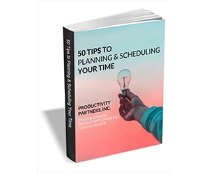 Free eGuide: ”50 Tips to Planning & Scheduling Your Time”