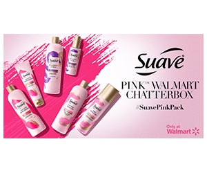 Free Suave Pink Shampoo, Conditioner, And Anti-Frizz Cream