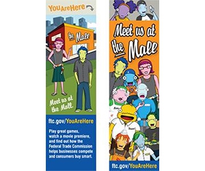 Free ”You Are Here” Bookmark