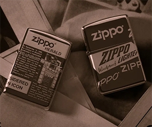 Win A Zippo Newsprint Design Lighter