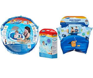 Free Baby Spring Water Float, Trainer Life Jacket, And Soft Swimmies From SwimWays