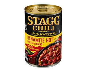 Free x4 Chili Cans From Stagg