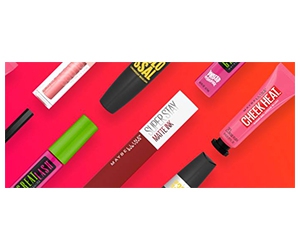 Win 1 0f 10,000 Full-Sized Maybelline Products