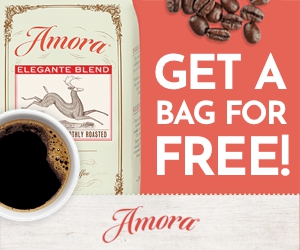 Free Bag of Coffee from Amora