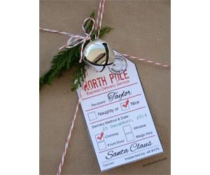 Free Santa Gift Tag Printables