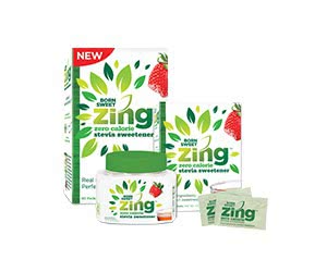 Free Born Sweet Zing Zero Calorie Stevia Sweetener Sample