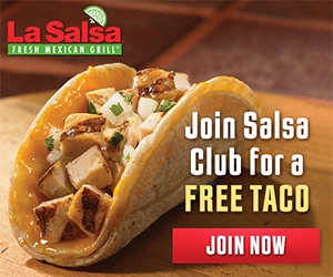 Free Taco At La Salsa