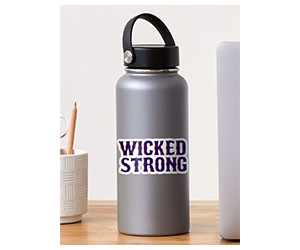 Free Wicked Strong Sticker