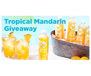 Free Tropical Mandarin Sparkling Ice