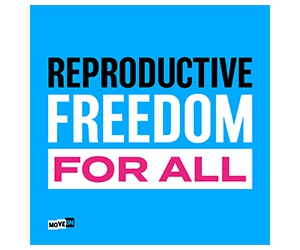 Free ”Reproductive Freedom for All” Sticker