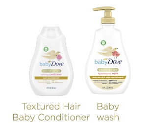 Free Baby Dove Textured Hair Care And Baby Wash