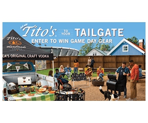Win Tito's Bench, Grill, And More Prizes