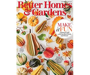 Free Subscription to Better Homes and Gardens Magazine