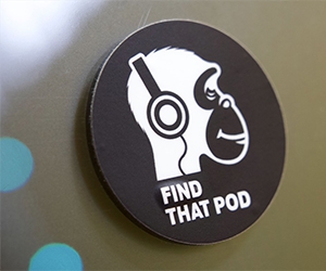 Free ”Find That Pod” x2 Stickers