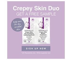 Free Crepey Skin Exfoliating Scrub And Treatment Samples From Derma E