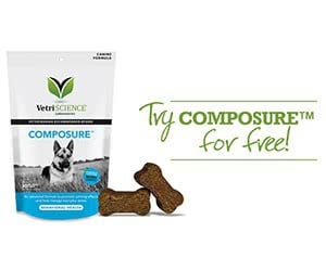 Free VetriScience Composure Dog Chews Sample