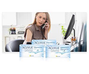Free ACUVUE Brand Contact Lenses