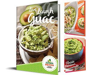 Free Guacamole Recipe e-Book