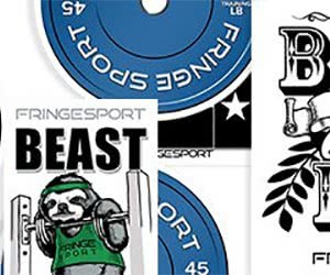Free Fringe Sport Stickers