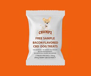 Free Chompz Dog Treats Sample