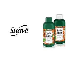 Free Almond & Shea Butter Moisturizing Shampoo And Conditioner From Suave