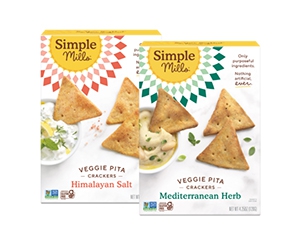 Free Veggie Pita Crackers From Simple Mills