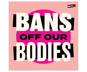 Free ”Bans Off Our Bodies” Sticker