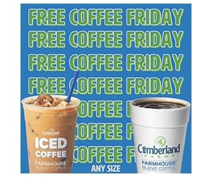 Free Any Size Coffee Drink On Fridays At Cumberland Farms
