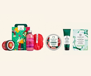 Free Full-Size Strawberry Body Butter, Tea Tree Scrub Mask, And Aloe Sheet Mask From The Body Shop