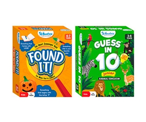 Free Found It Indoors And Guess In 10 Jr Animal Kingdom Card Games From Skillmatics