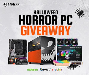 Win Lian Li Halloween Horror PC