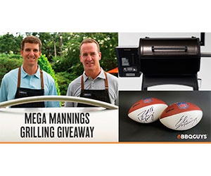 Win Victory Gas Grill, BBQGuys Apron, And More