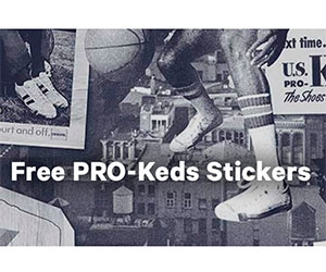 Free Pro-Keds Stickers