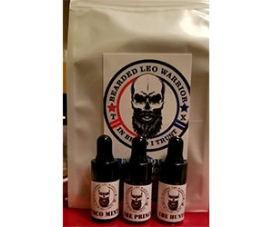 Free Bearded LEO Warrior x3 Beard Oil Samples