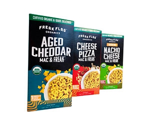 Free box of Mac & Cheese from Freak Flag Organics