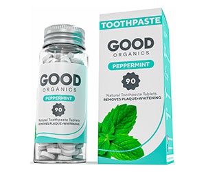 Free Toothpaste Tablets From Good Organics