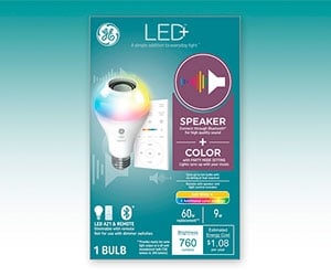 Free LED+ Speaker Plus Color Light Bulb And Modular Light Panels